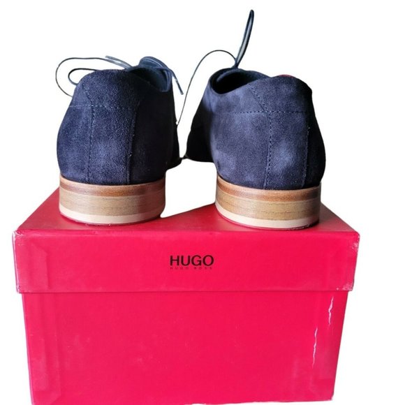 HUGO Boss Men's Suede Oxford Shoes. Size 6 - Picture 5 of 8